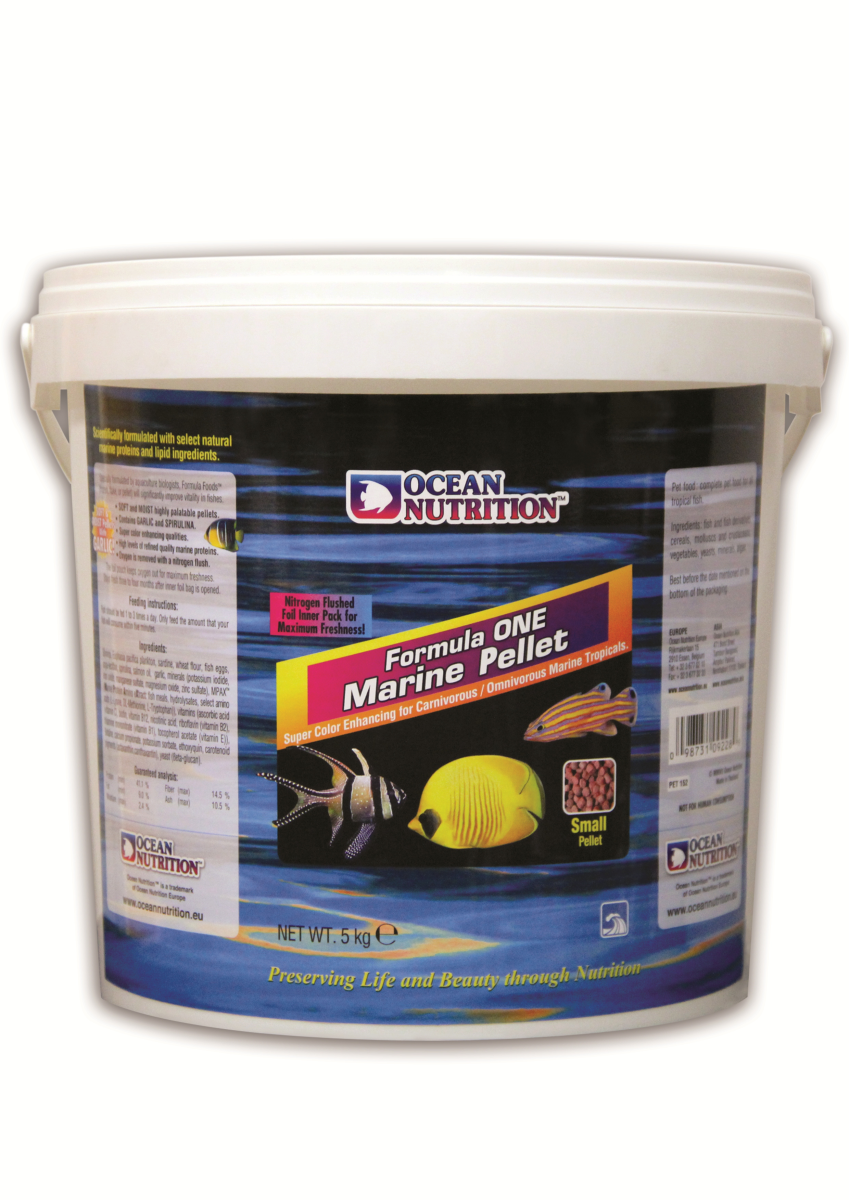 Formula 1 Marine Pellet Small, 5 KG Bucket