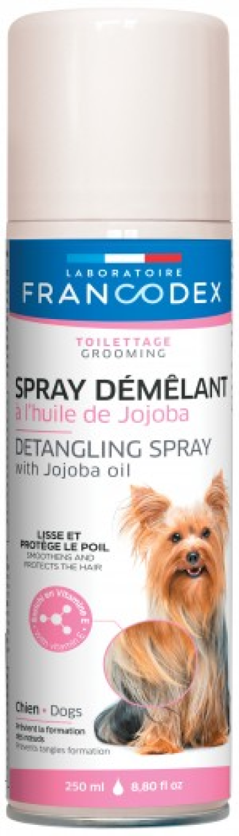 Francodex Detangling Spray With Jojoba Oil For Dogs 250ml