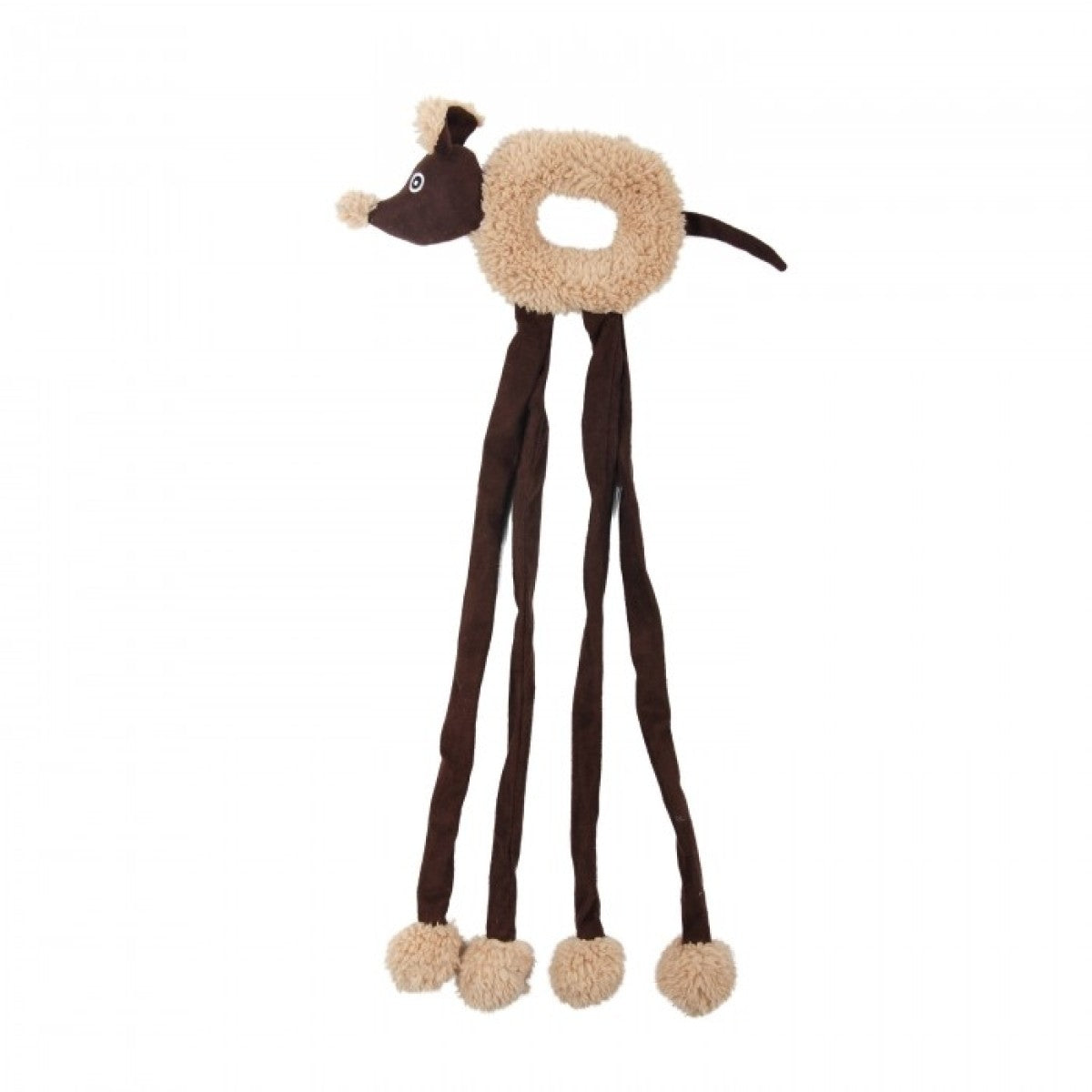 Lambswool Cuddle Door Knob Dangler - Brown