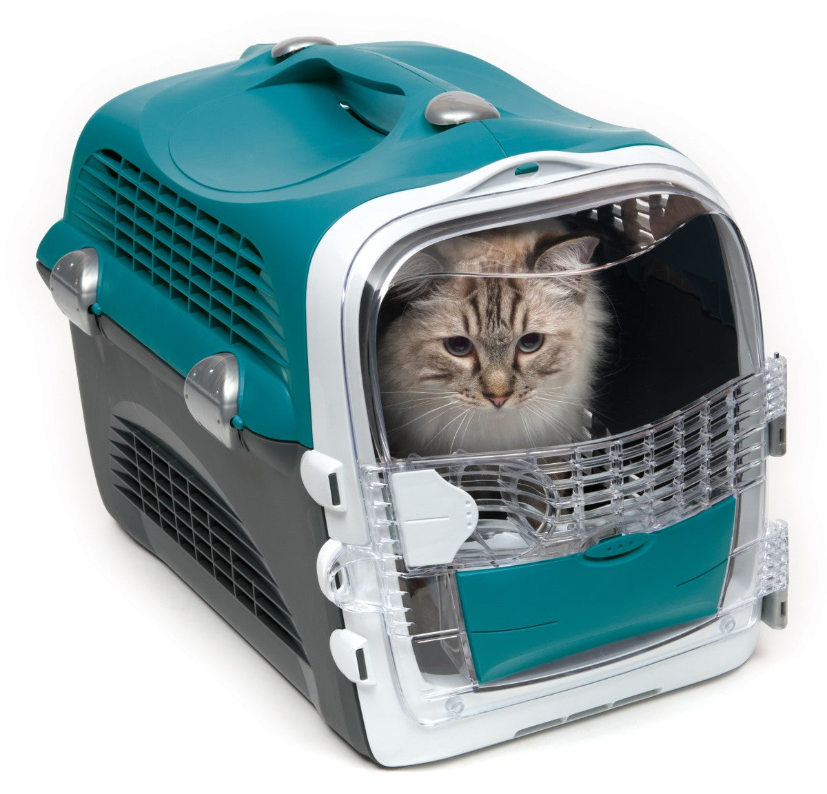 Cabrio Cat Carrier System - Turquoise