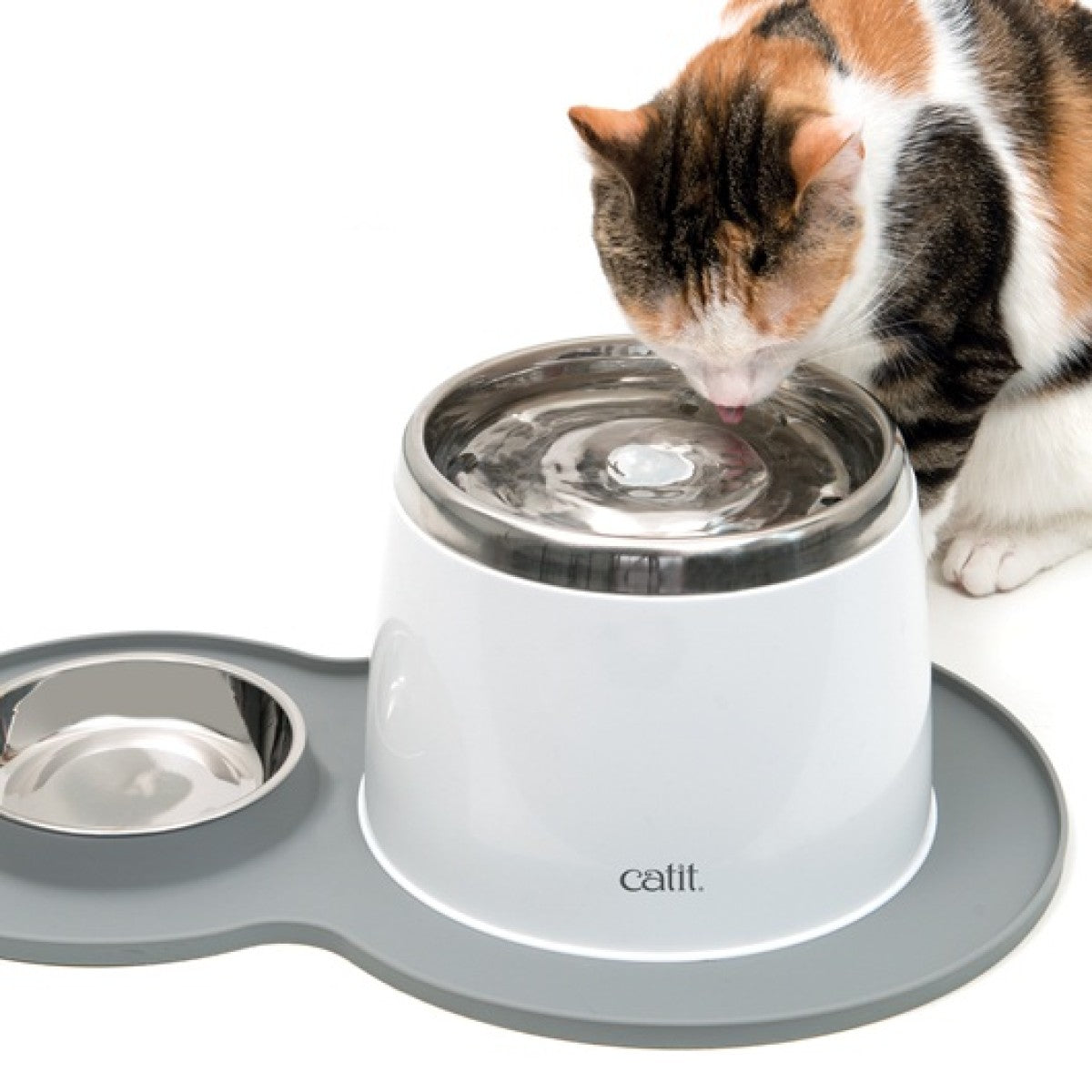 Catit Peanut Placemat - Medium/Grey