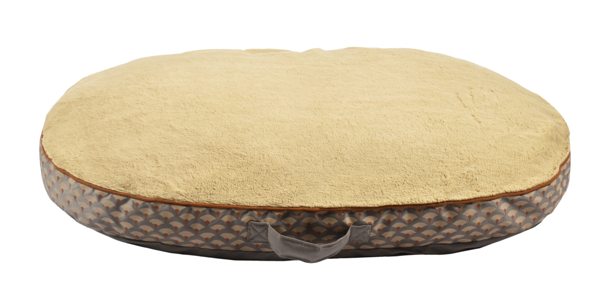 Geisha Cushion - Taupe / Large