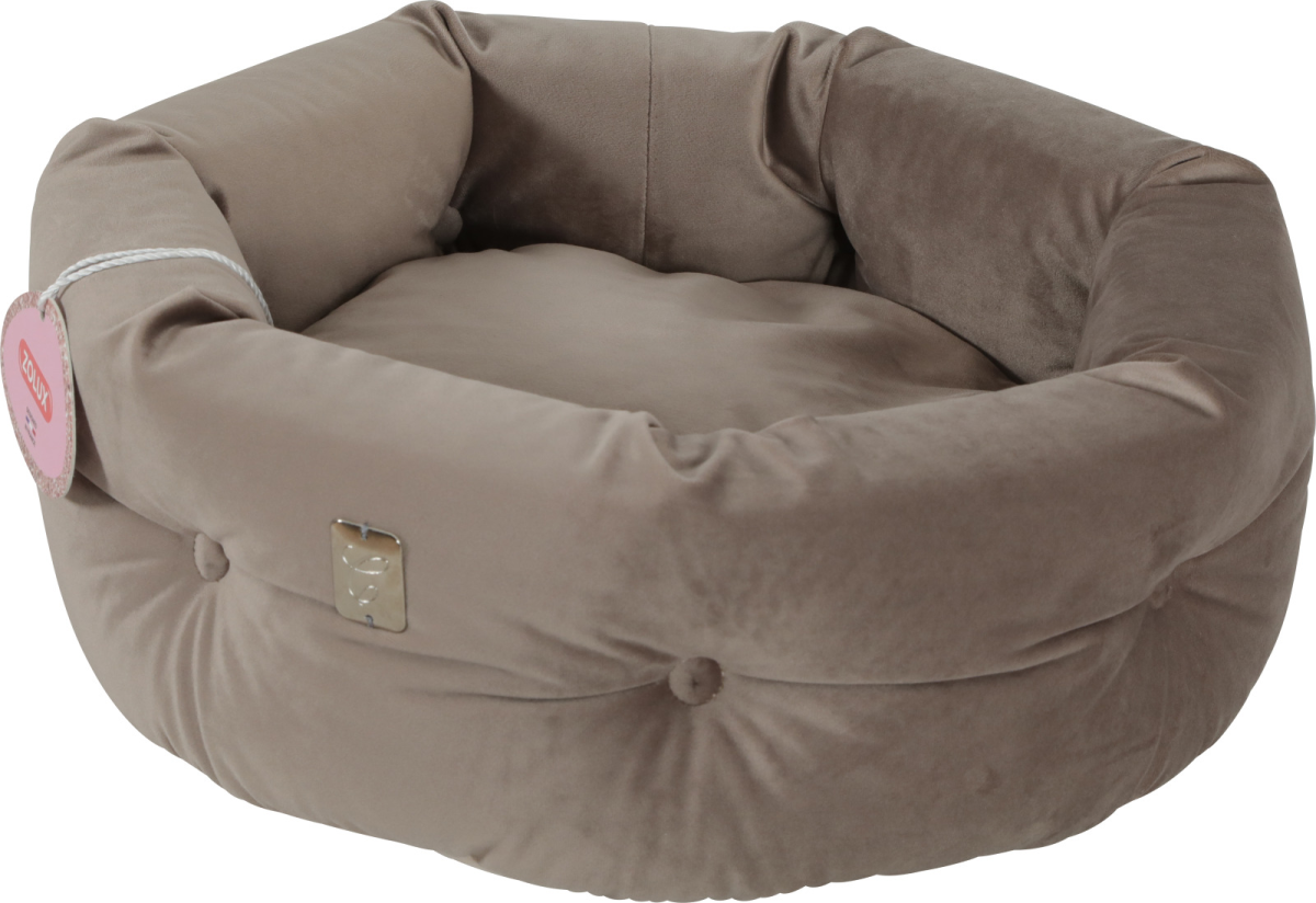 CHAMBORD CHESTERFIELD PET BED, 41CM - TAUPE