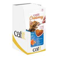 Thumbnail for CatIt Creamy Lickable Treats - Salmon & Prawns