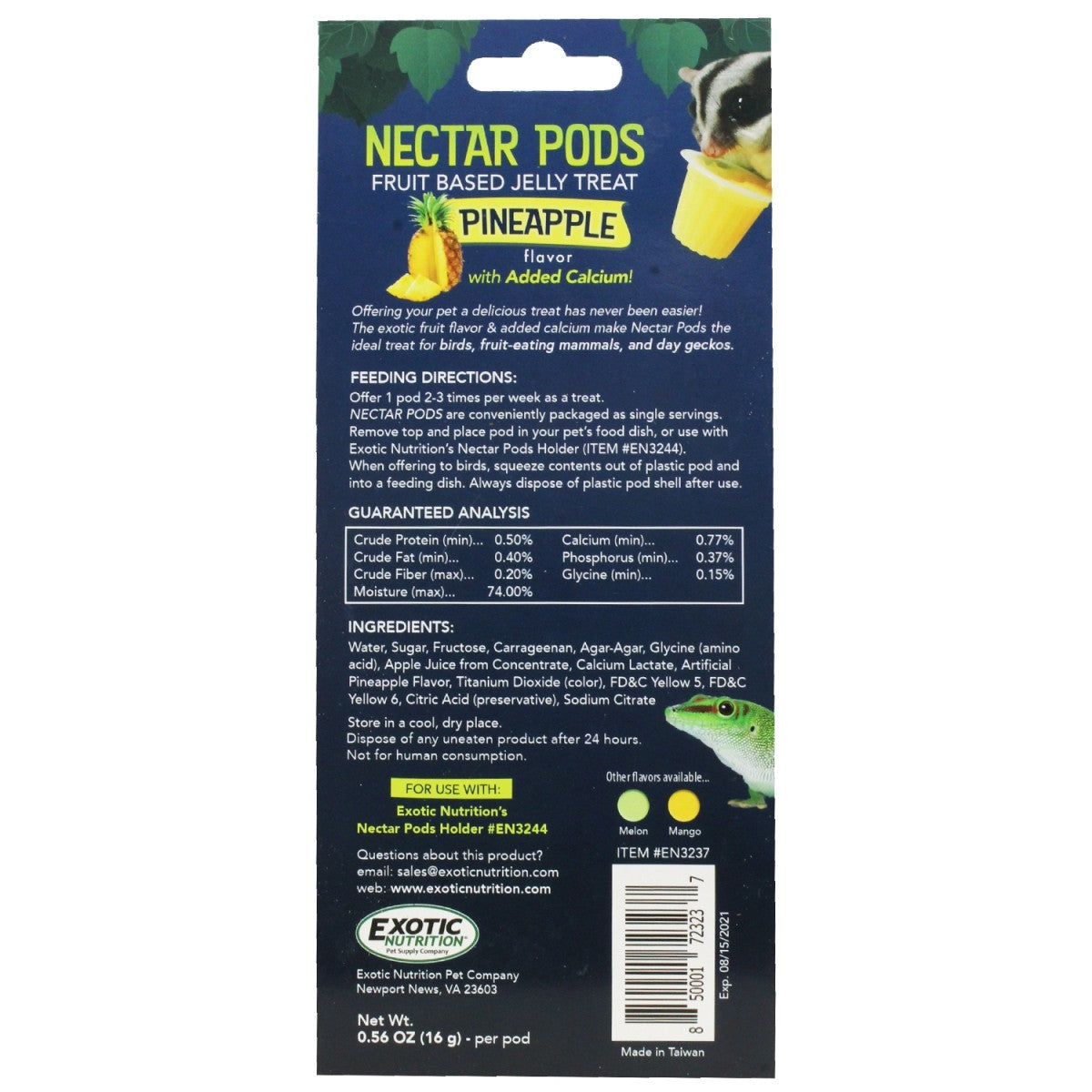 Nectar Pods Pineapple / 8 Pack