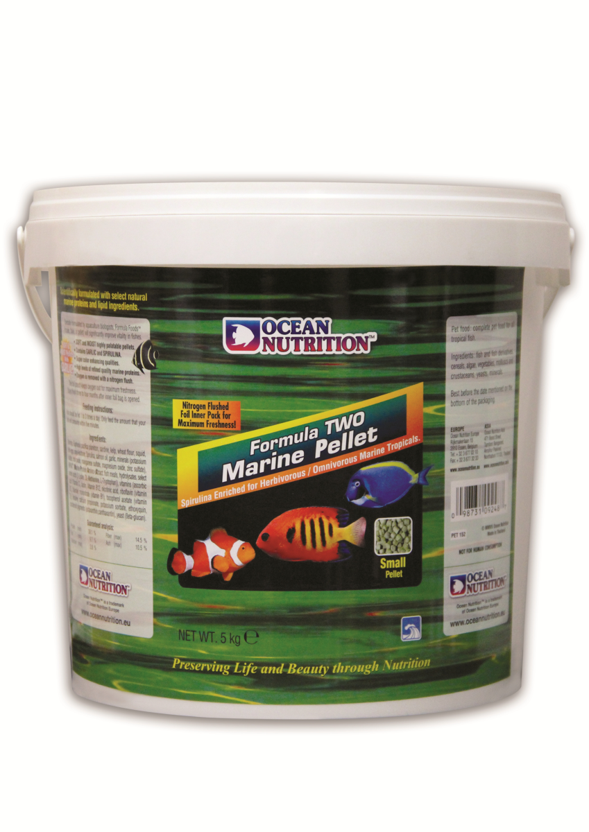 Formula 2 Marine Pellet Small, 5 KG Bucket