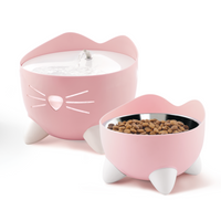 Thumbnail for CatIt Pixi Drinking Fountain - Combo pack/Pink