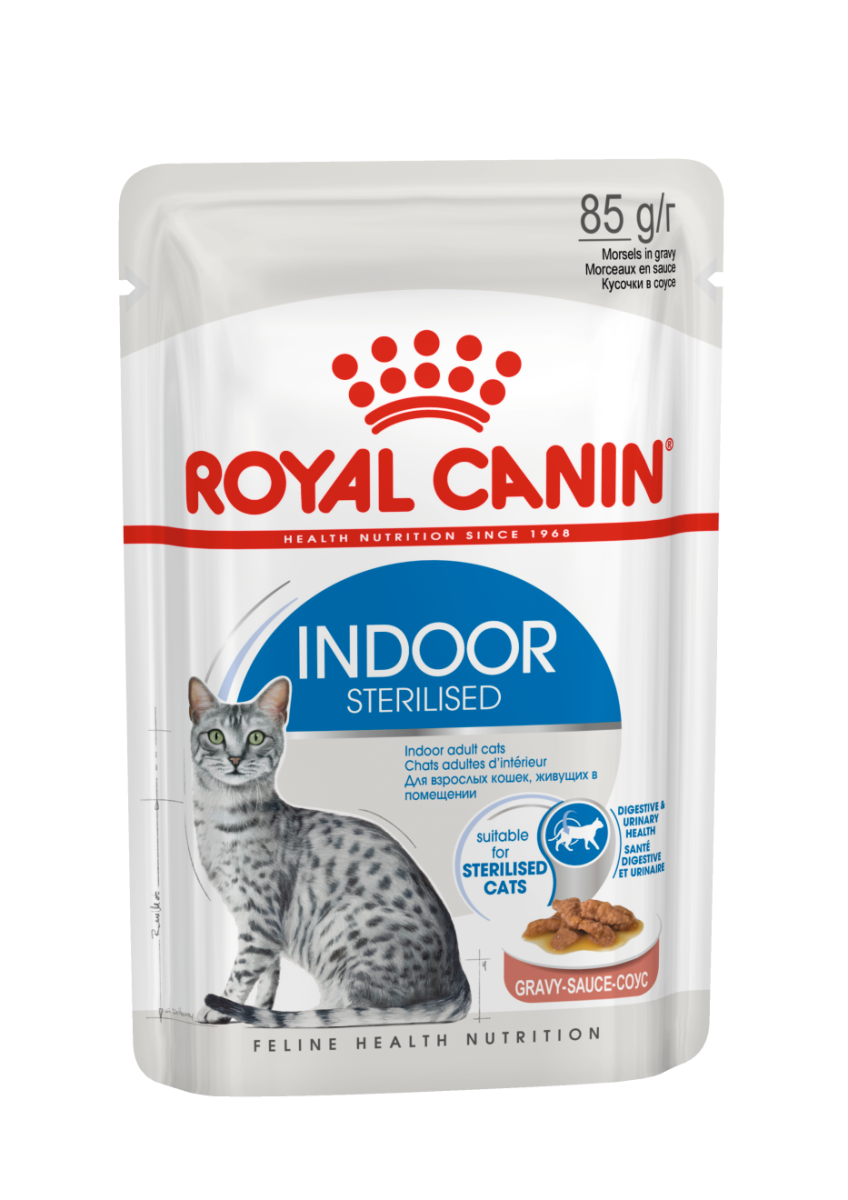 Feline Health Nutrition Indoor (WET FOOD - Pouches) 12 x 85g