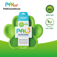 Thumbnail for PetDreamHouse PAW 2-in-1 Slow Feeder & Lick Pad Green