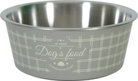 Thumbnail for Non-Slip Food Dog Bowl Taupe 750 ml