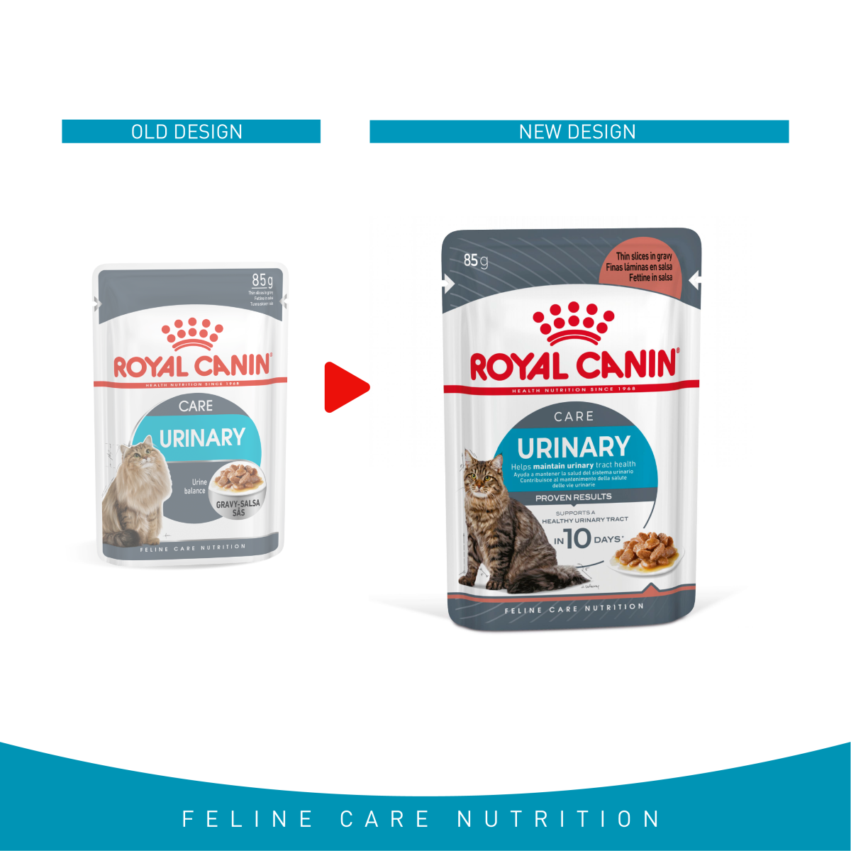 Feline Care Nutrition Urinary Care (Wet Food - Pouches) 12 x 85g