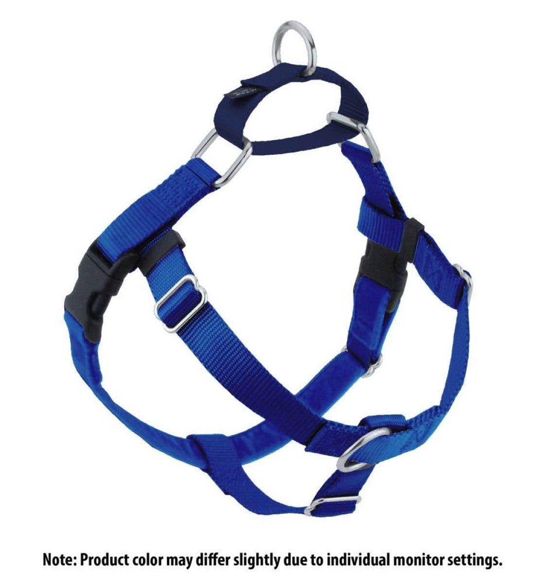 Freedom No-Pull Harness and Leash - Royal Blue / XS 5/8"