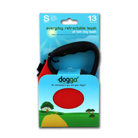 Thumbnail for Doggo everyday retractable leash 4m, S, red