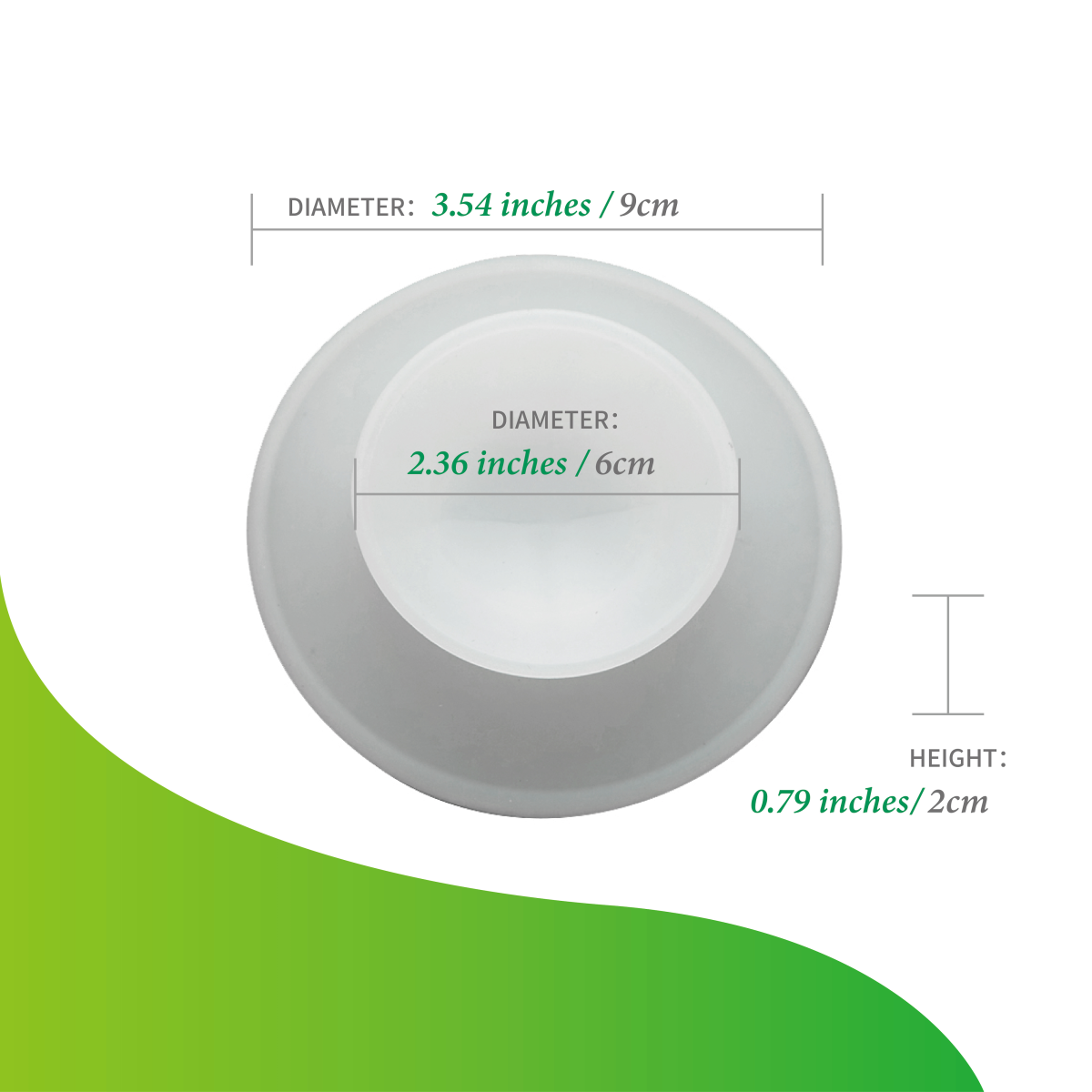 PetDreamHouse SPIN Double Sided Suction Cup