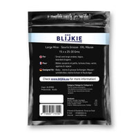 Thumbnail for Blijkie black foil line mice large 25-30g, 15pc