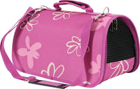 Thumbnail for PET CARRIER FLOWER PLUM MEDIUM