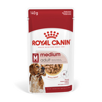 Thumbnail for Size Health Nutrition Medium Adult (WET FOOD - Pouches) 10 x 140g