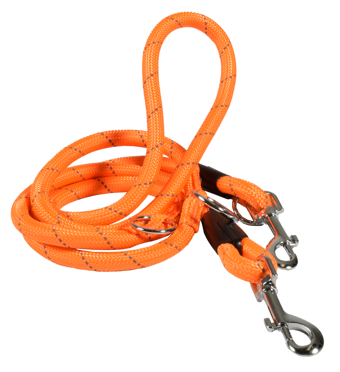 3 Positions Walk Leash Orange