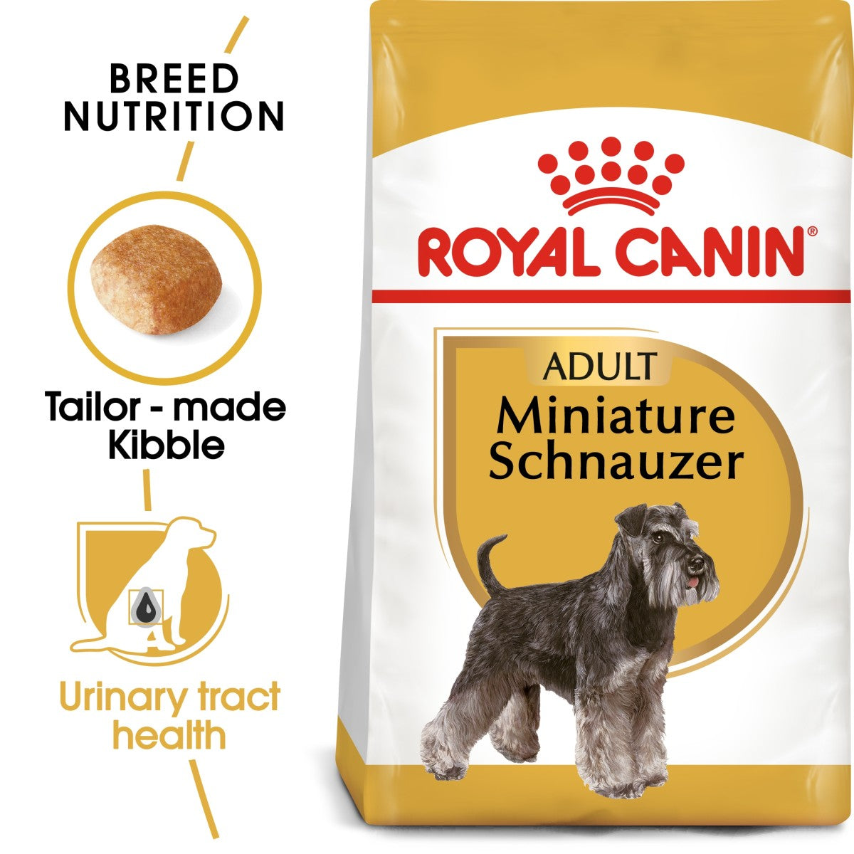 Breed Health Nutrition Miniature Schnauzer Adult 3 KG