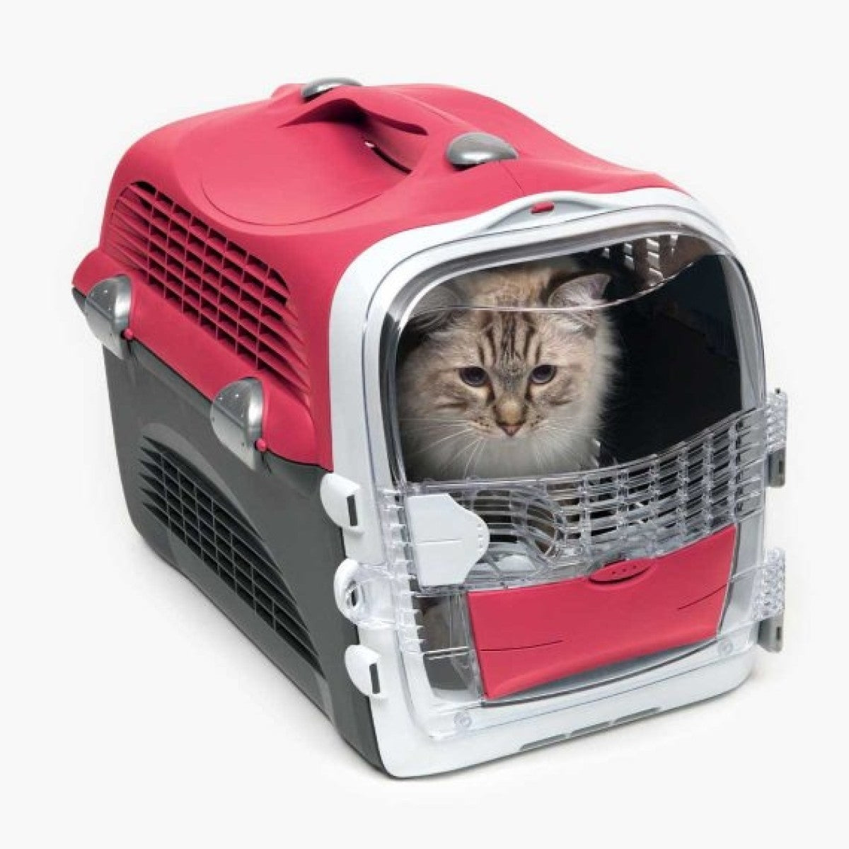 Cabrio Cat Carrier System - Cherry Red