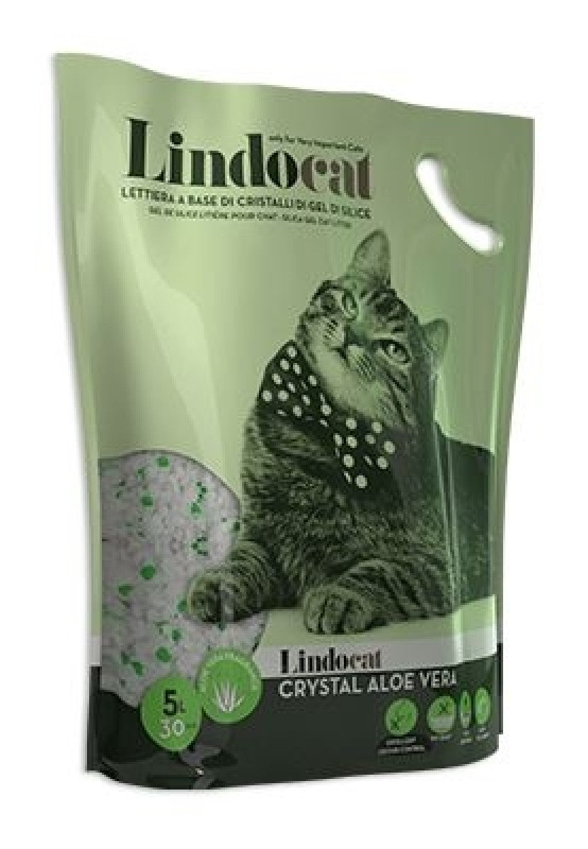 LindoCat Crystal Aloe Vera Scent (Silicagel) -  5 L