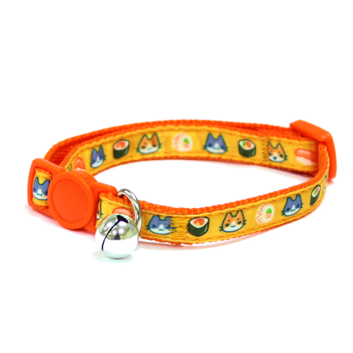 Catmania Cat Collar, Sushi Yellow