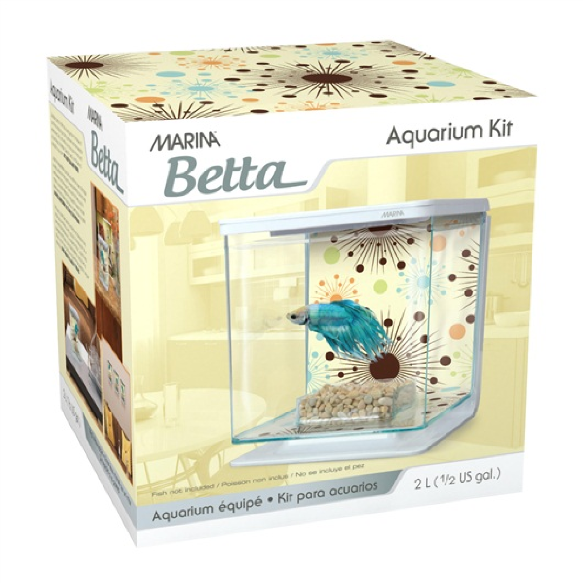 Marina Betta Kit Boy Fireworks 2L