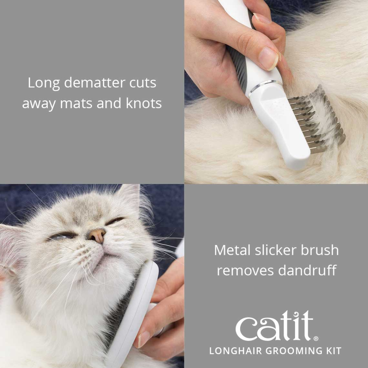 Catit Grooming Kit - Longhair