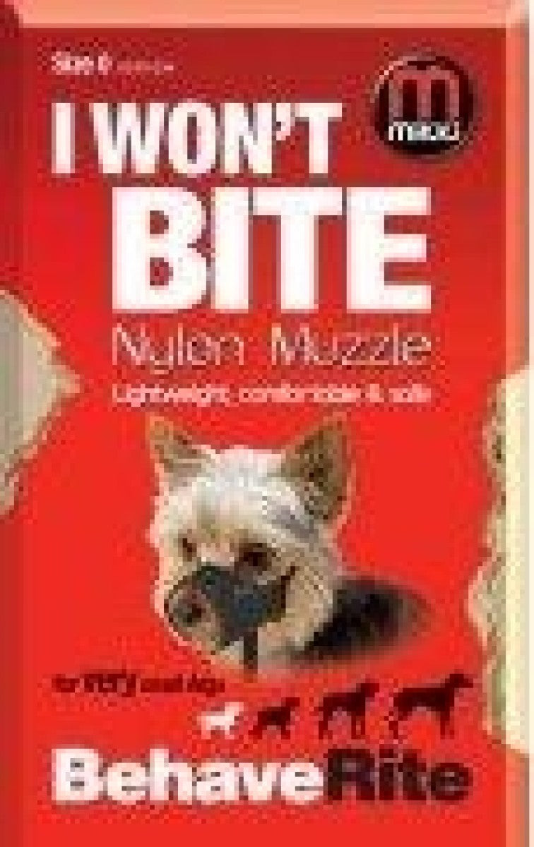 Nylon Dog Muzzle Size 0