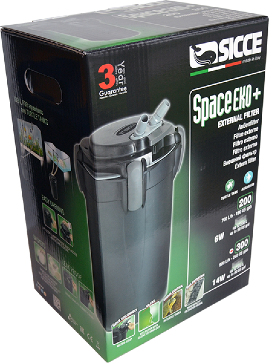 SPACE EKO+ 200 External Canister Filter 700 l/h