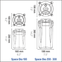 Thumbnail for SPACE EKO+ 200 External Canister Filter 700 l/h