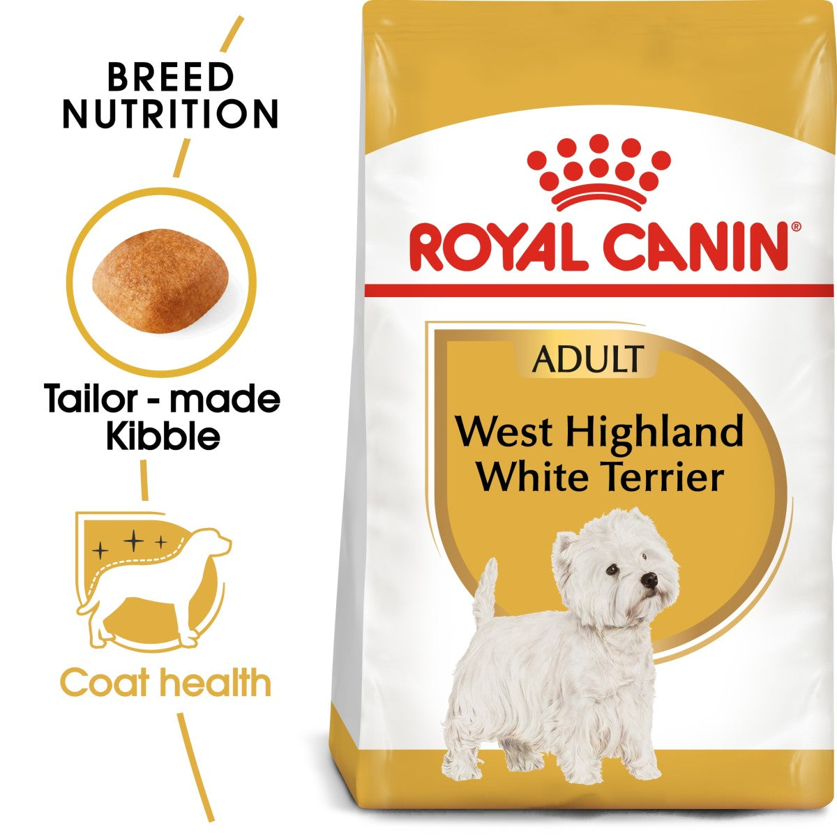 Breed Health Nutrition Westie Adult 3 KG