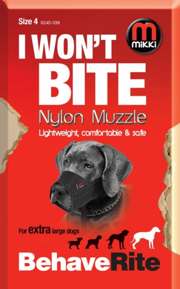 Nylon Dog Muzzle Size 4