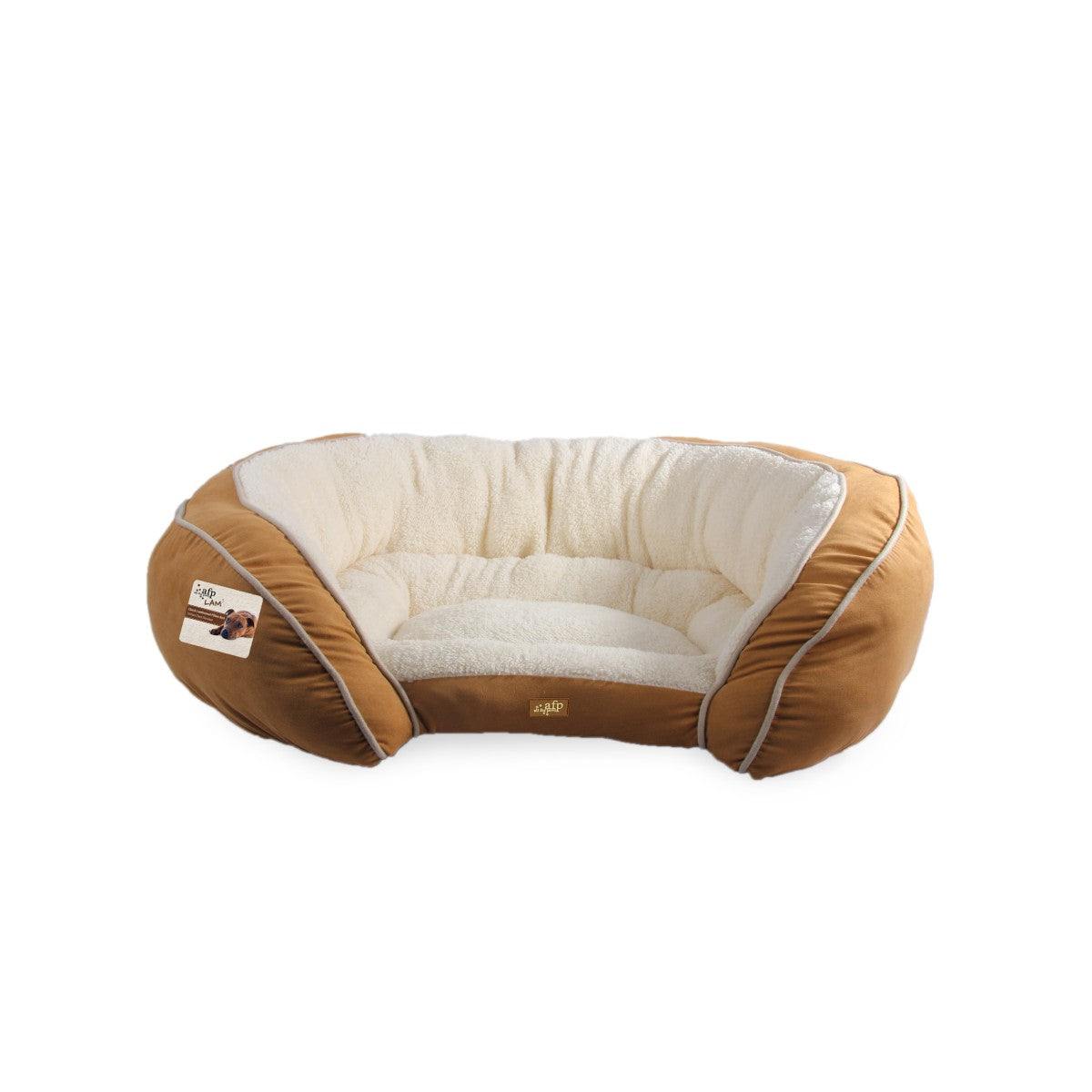 Luxury Lounge Bed - Medium/Tan