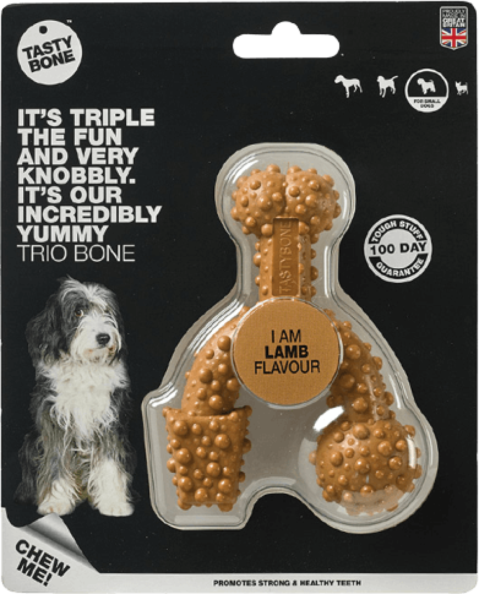 TastyBone Nylon Trio Small Dog - Lamb