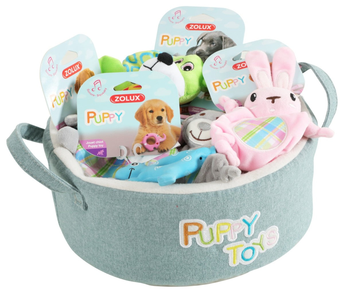 PUPPY TOY BASKET