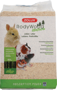 Thumbnail for Rodent Litter Rodywood Nature 60L