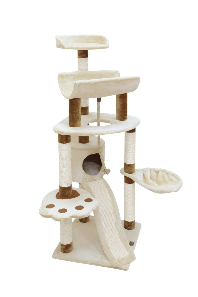 SHANTAL Cat Pole - Beige-Brown