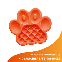 Thumbnail for PetDreamHouse PAW Slow Feeder Orange