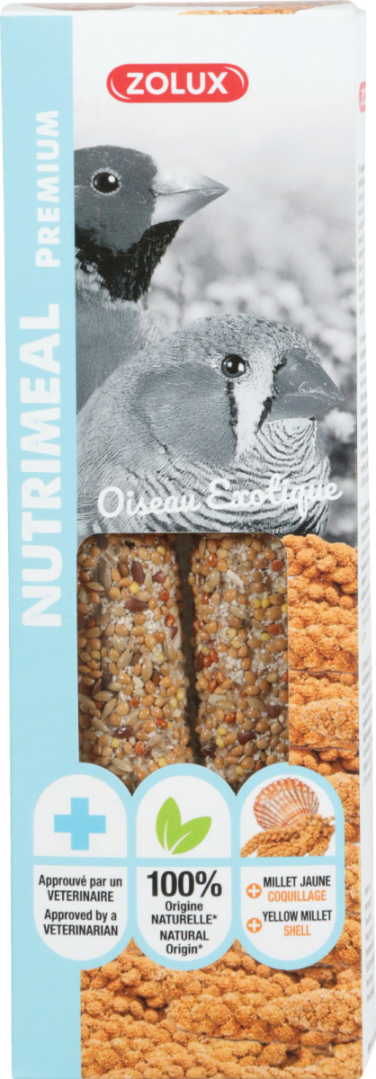 NUTRIMEAL PREMIUM STICKS EXOTIC BIRD MILLET 110G