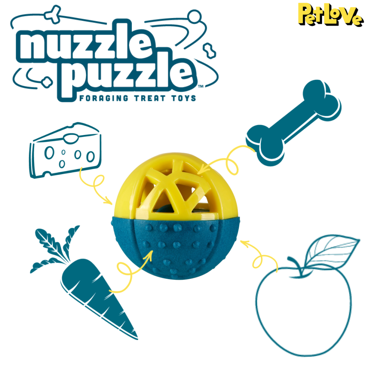 Nuzzle Puzzle Ball