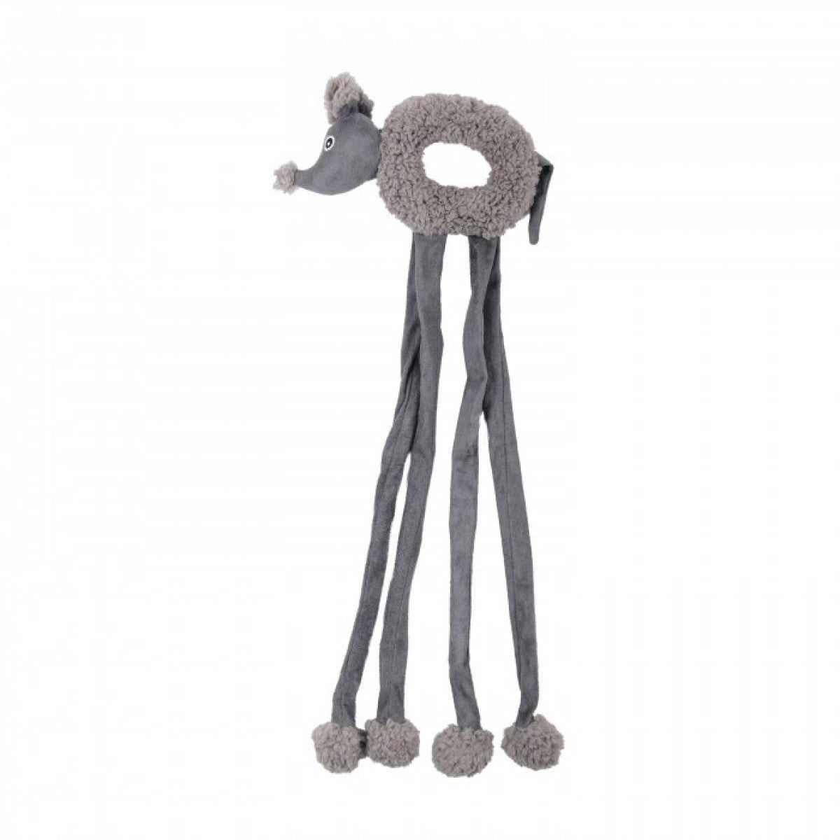 Lambswool Cuddle Door Knob Dangler - Grey