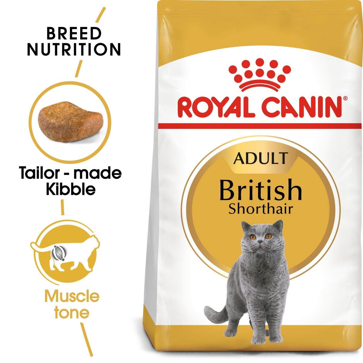 Feline Breed Nutrition British Shorthair Adult 4 KG