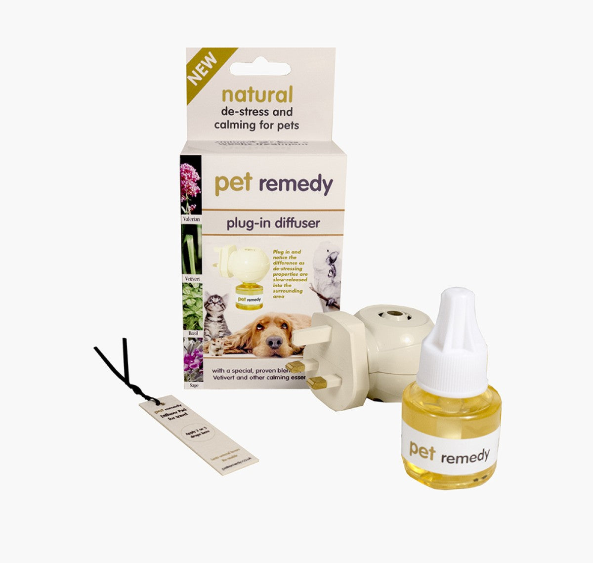 Pet Remedy Plug-In Diffuser Pack (3 pin)