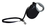 Thumbnail for Adventure retractable leash, 5 m - Medium - Black