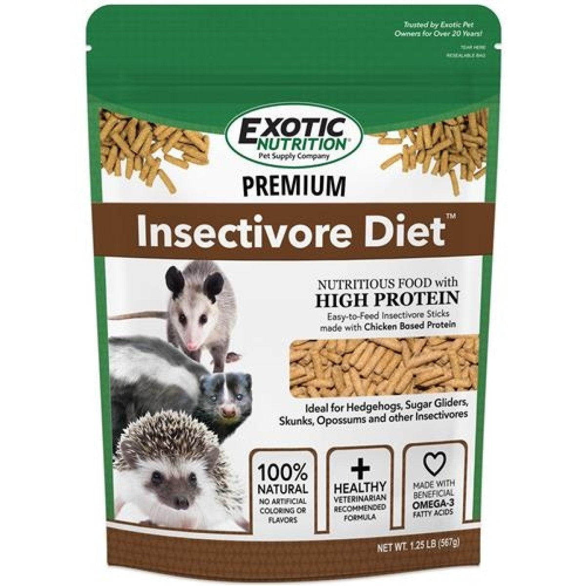 Premium Insectivore Diet 1.25 Lb