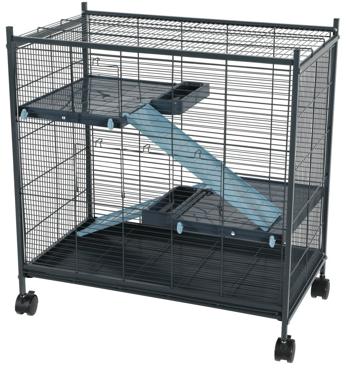 RODENT CAGE INDOOR 2 MINI LOFT - BLUE