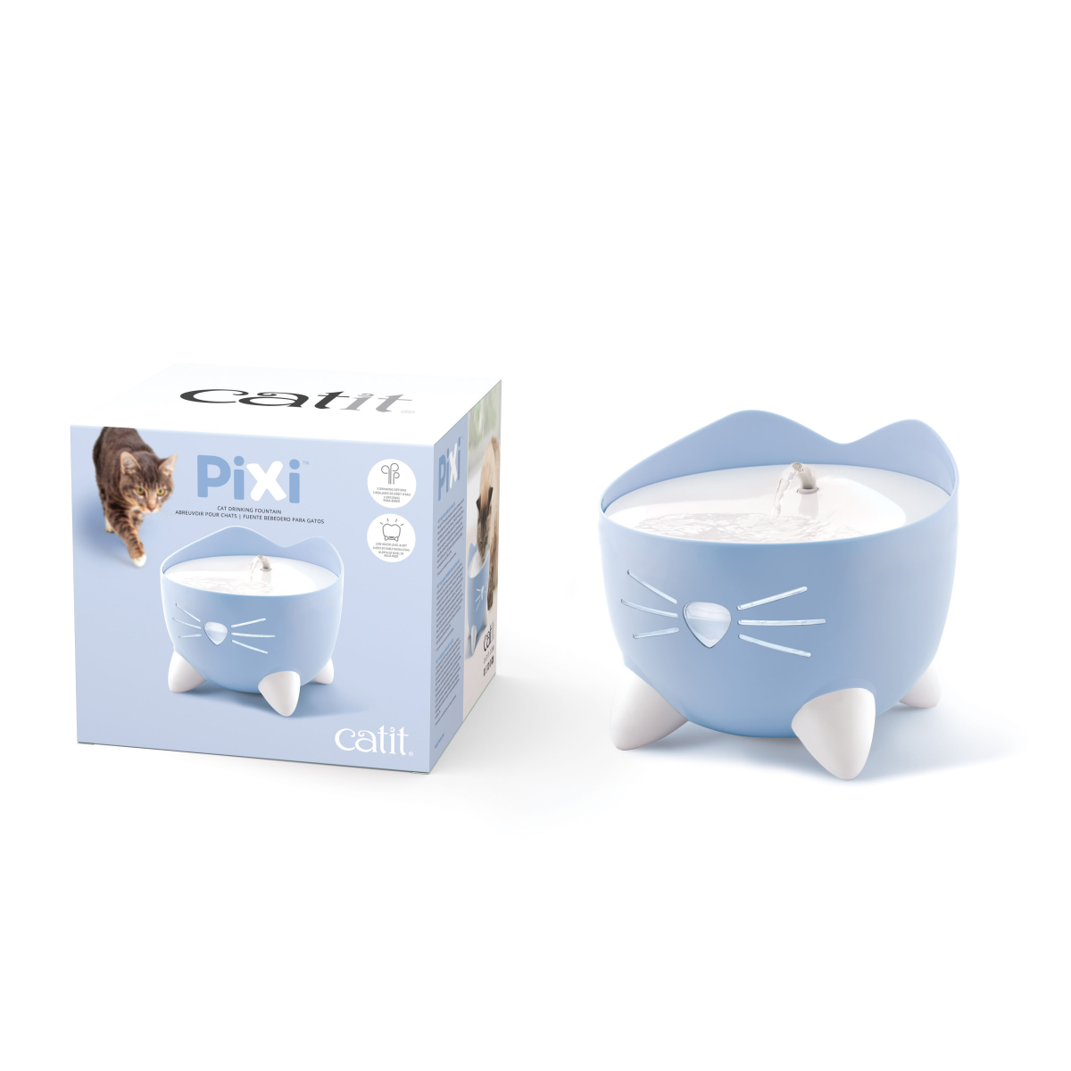 Catit Pixi Fountain - Light Blue/2.5L