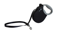 Thumbnail for Adventure retractable leash, 5 m - Small - Black