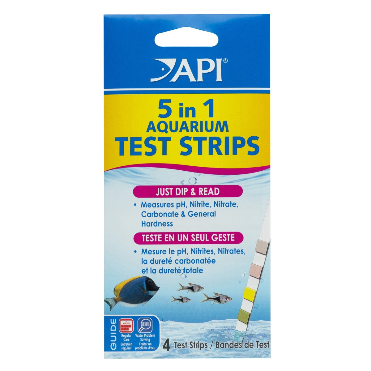 API 5-IN-1 Test Strips 4 Count